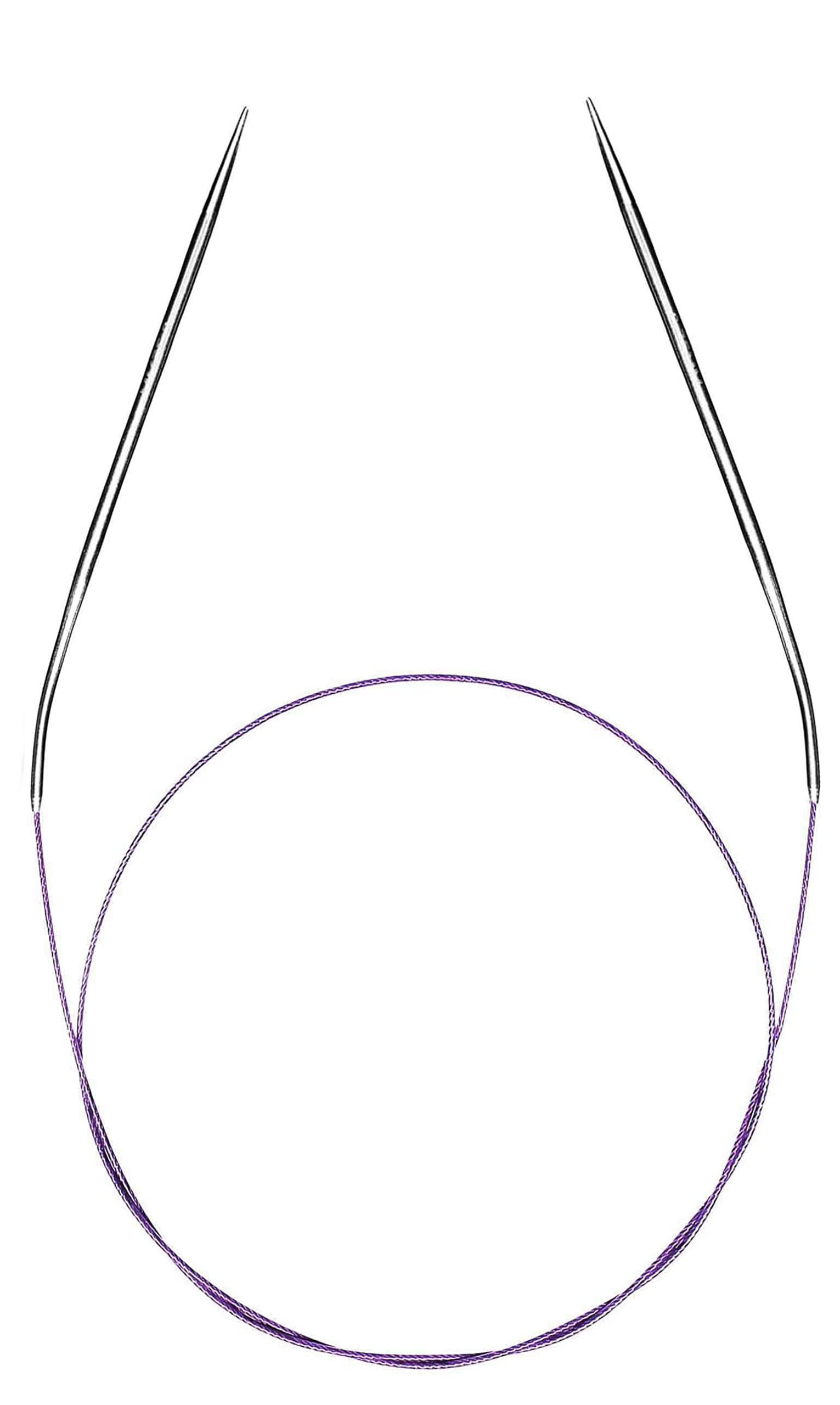 Breevo Circular Knitting Needles Set Round Metal Steel Size 0 36 Inch