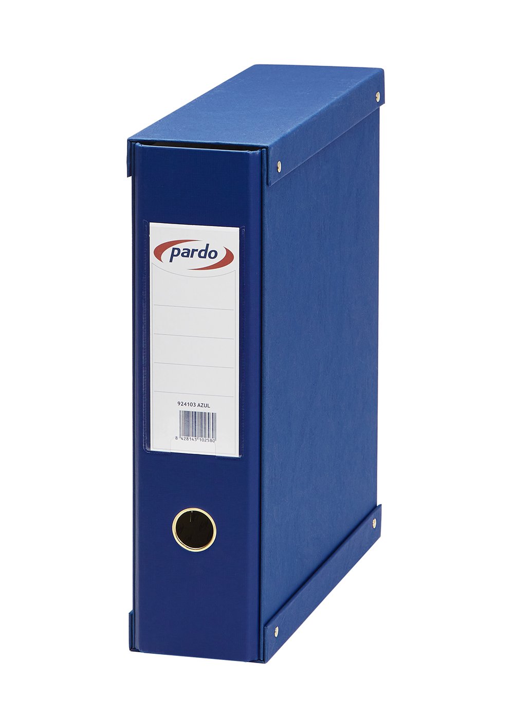 Pardo 924103 - Modulo de 1 archivador folio, color azul