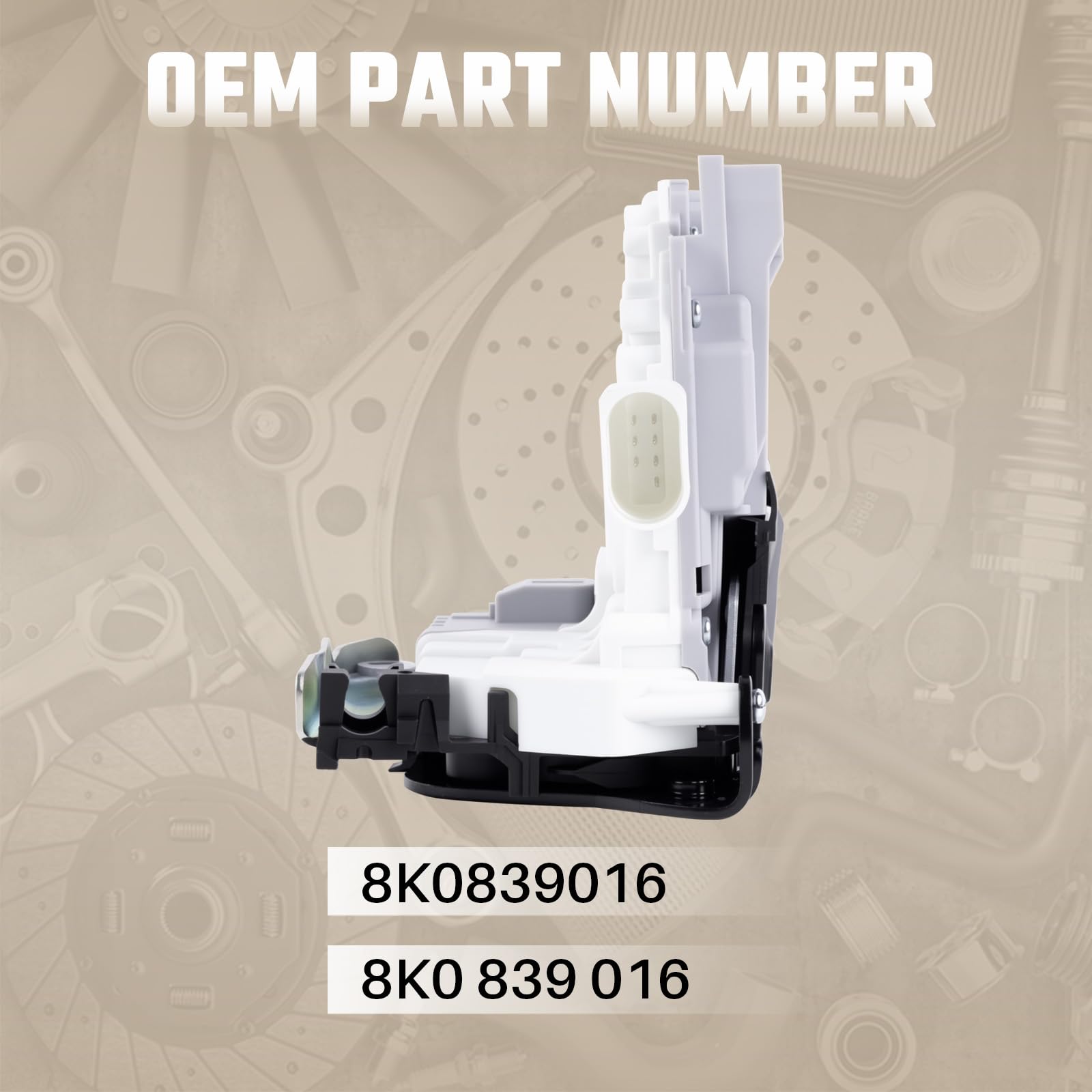 8K0839016 - Serratura per porta posteriore destra, ricambio per A4 8K2 B8 8K5 A5 Q3 Q5 Q7 7P5 SUV 8K0 839 016 8K 0839016