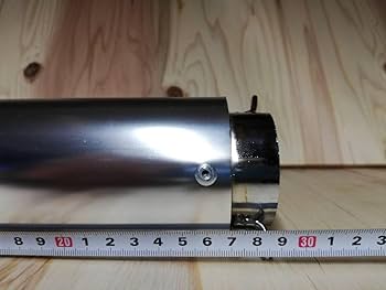 Amazon | エンデ サイレンサー 銀×メッキ 50．8汎用CBX400Fマフラー