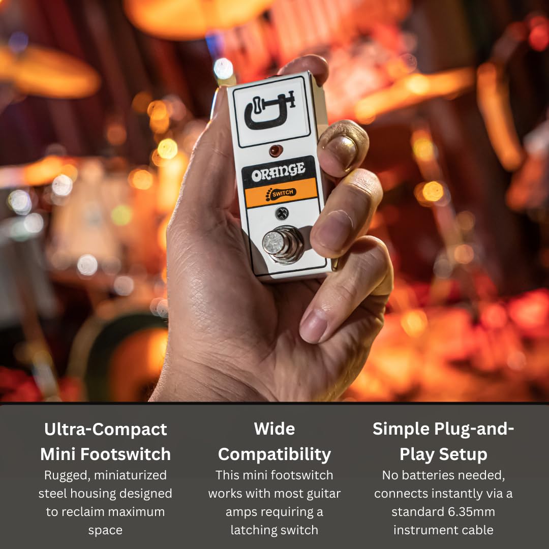 Amazon | Orange オレンジ FS1 mini フットスイッチ ラッチタイプ
