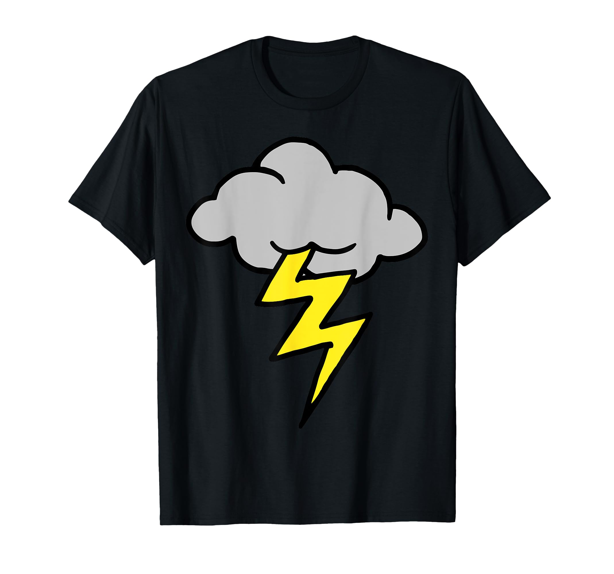 Amazon | LIGHTNING Tシャツ 雷 稲妻 ストーム 雲 ストライク Tシャツ 