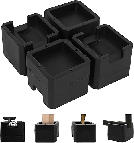 Elevadores de cama de 2 pulgadas, elevadores de muebles de cama de 2 pulgadas, elevadores de altura de 2 pulgadas, resistentes, elevadores de cama