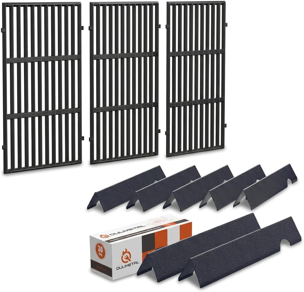 QuliMetal Flavorizer Bars for Weber GS4 Genesis 2 E-410/E-415/E-435, Grill Parts for Weber Genesis II LX E-440 Series Gas Grills