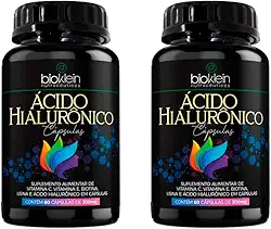 Kit 2 Ácido Hialurônico - 60 Cápsulas - Bioklein