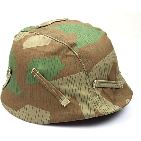 Algasan M35/M40/M42 Helmet Cover in Broken Camo and Split Camo Patterns