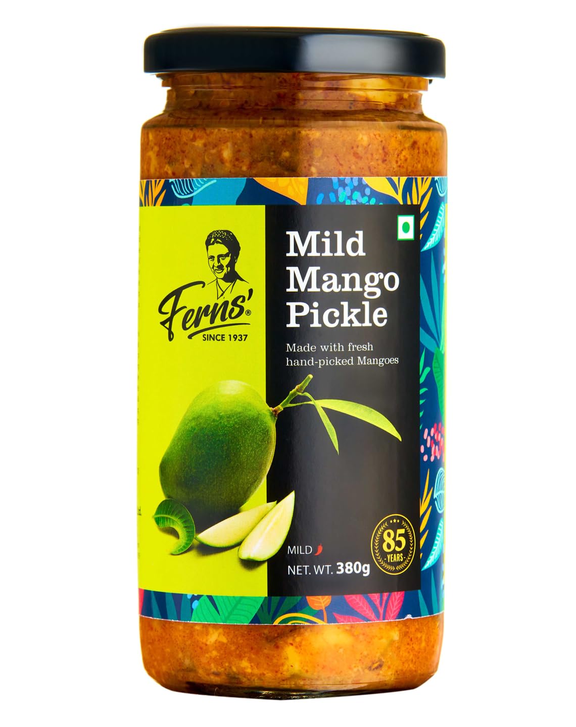 Ferns' Mild Mango Pickle(380Gms)