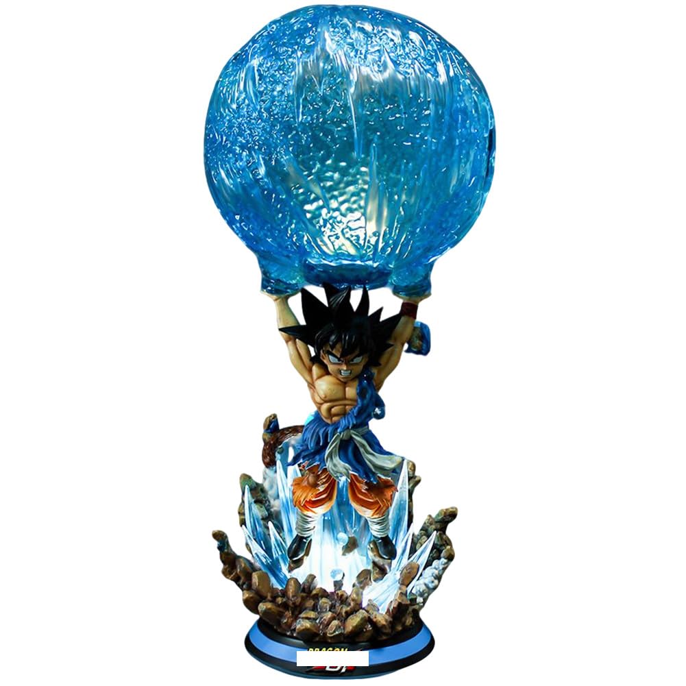 Amazon.co.jp: [BAOWENBEI] 孫悟空 元気玉 Ver. フィギュア 23cm/50cm