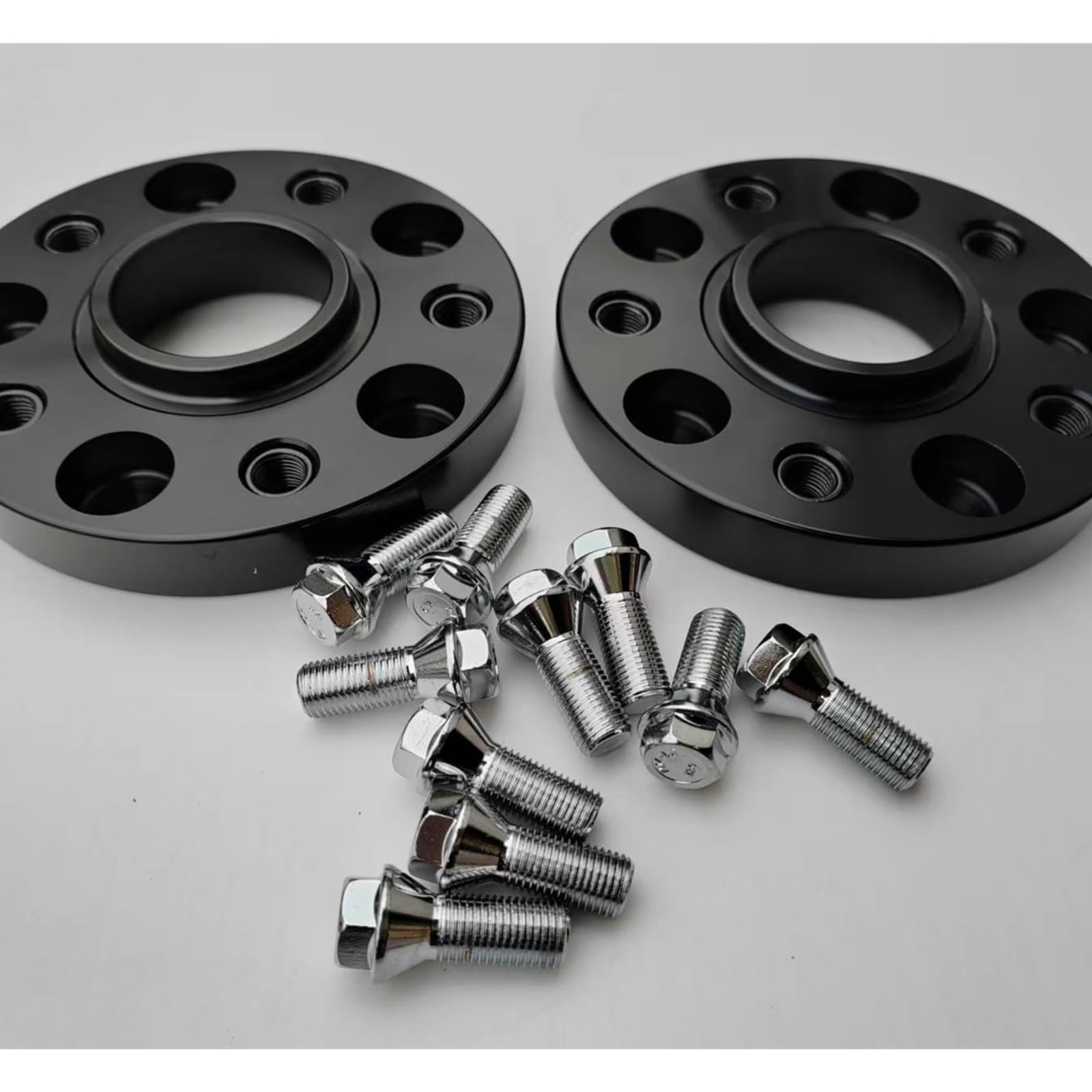 Separadores de ruedas Espaciador rueda coche 25mm 2 uds para Mercedes para Benz A,b,c,g,m,v-class para Vito para autobús,w176 W245 S204 para Slk