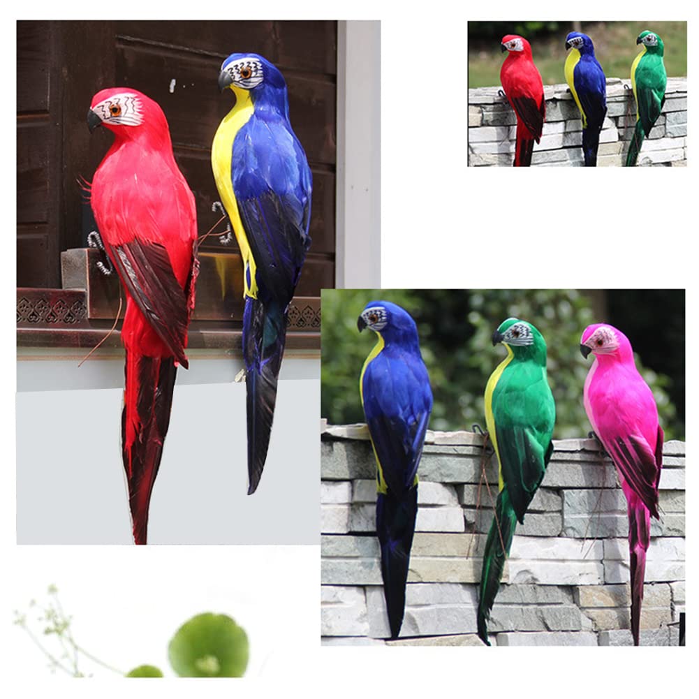 LICHENGTAI Oiseaux En Plumes Artificielles En Mousse, Modèle