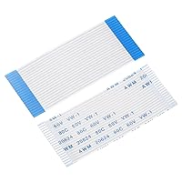 Vista 59 de uxcell Cable plano flexible, 30 mm, 1 mm de distancia entre conductores, 4 pines, cables FPC y FFC de cinta flexible para televisor LCD, audio