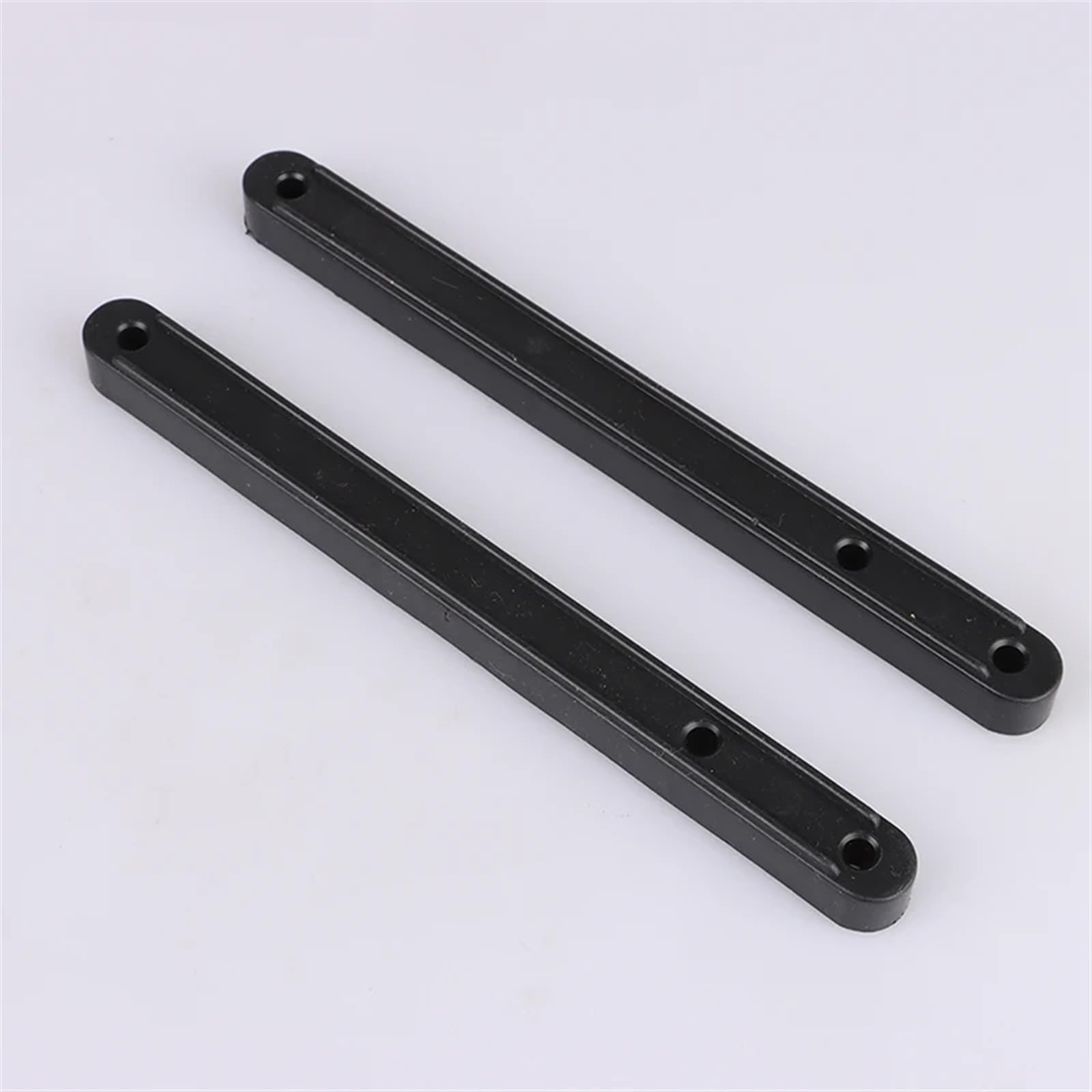 Oumifand D 2Pcs Plastic Slide Rail Guide Bedside Cabinet Wardrobe Pulley Side Mounte Wheel For Rawer Oor(D)