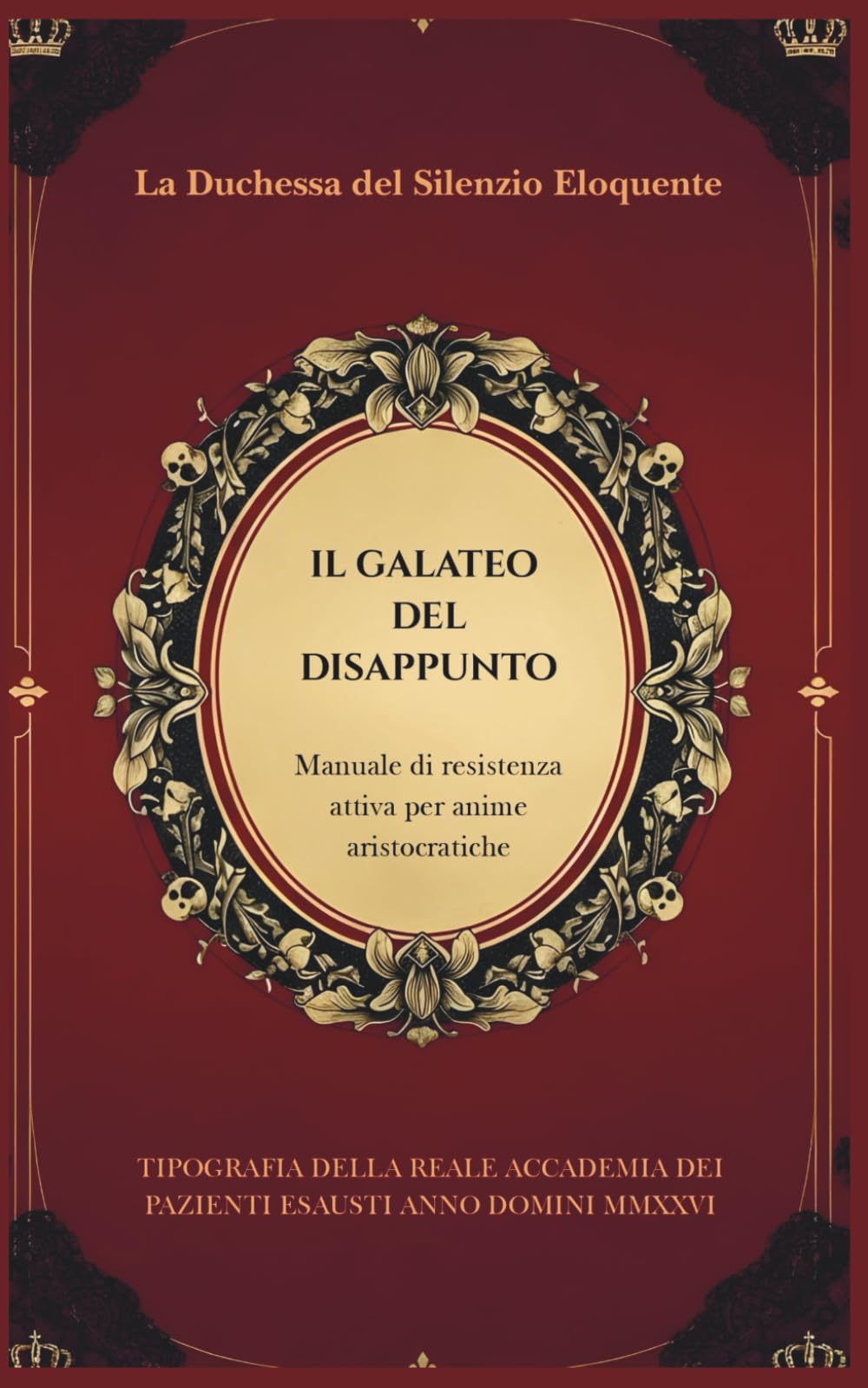 IL GALATEO DEL DISAPPUNTO: Manuale di resistenza attiva per anime aristocratiche (Trattati di Resistenza Aristocratica)