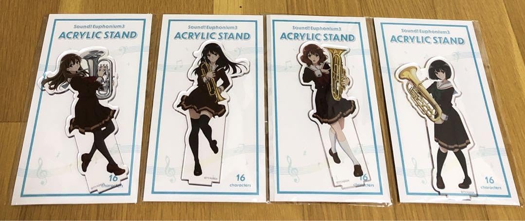 Amazon.co.jp: 響けユーフォニアム アクリルスタンド 4種 京アニ