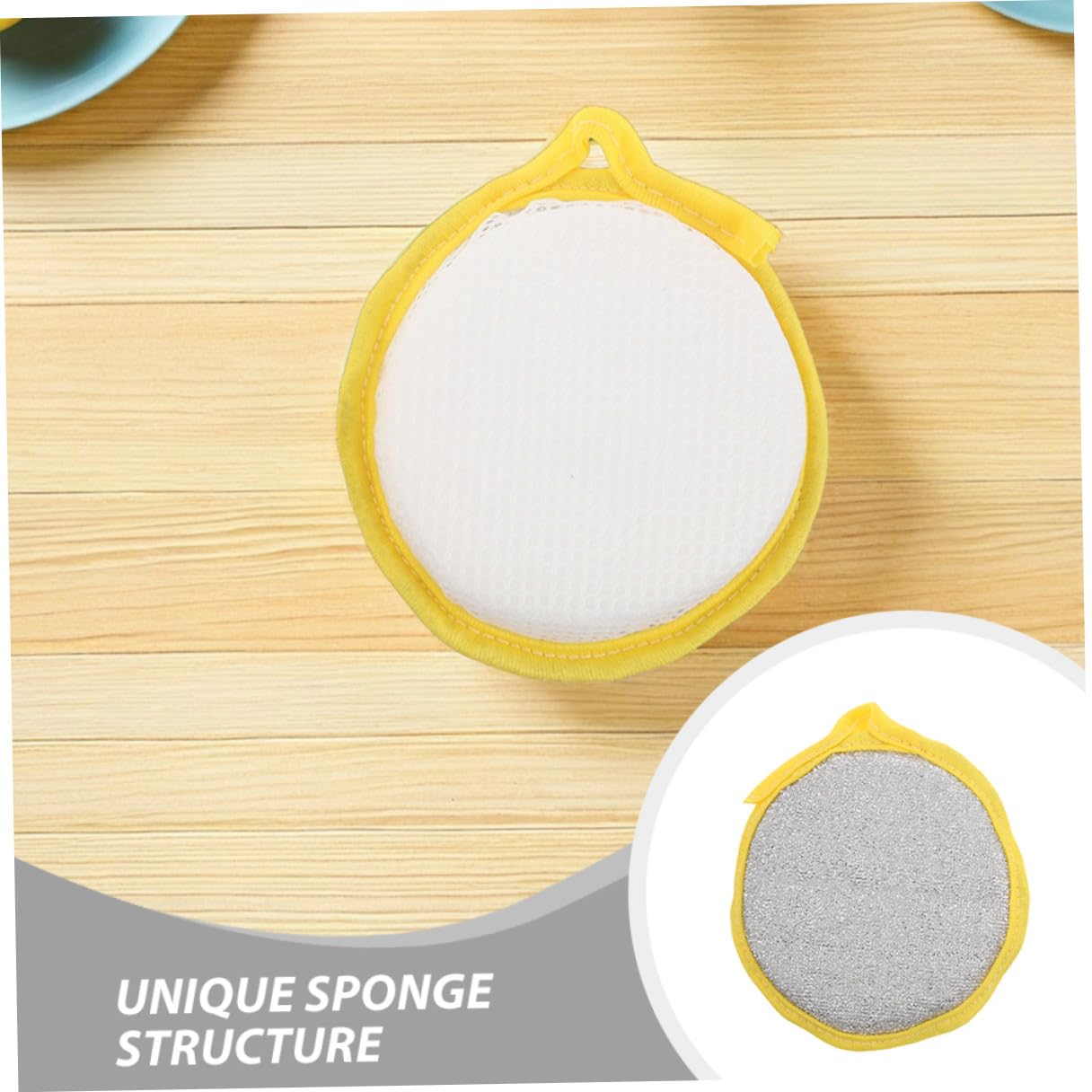 Esponjas de Cocina de Doble Cara 50 Unidades Esponjas Lavavajillas para Fregar Platos y Ollas 25 CM de Grosor Absorbentes y Antirrayaduras para Uso en Cocina