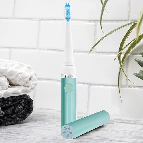 Miniatura 8 de Cepillo de dientes eléctrico Pop Sonic (verde pastel) - Cepillos de dientes de viaje con batería AAA | Cepillos de dientes eléctricos para niños con
