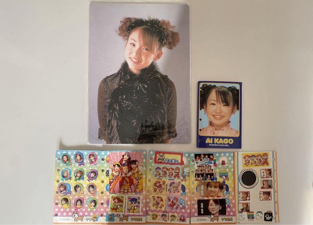 モーニング娘。/ハロプロ　両面カード/シール　42枚 モーニング娘。/ハロプロ 両面カード/シール 42枚