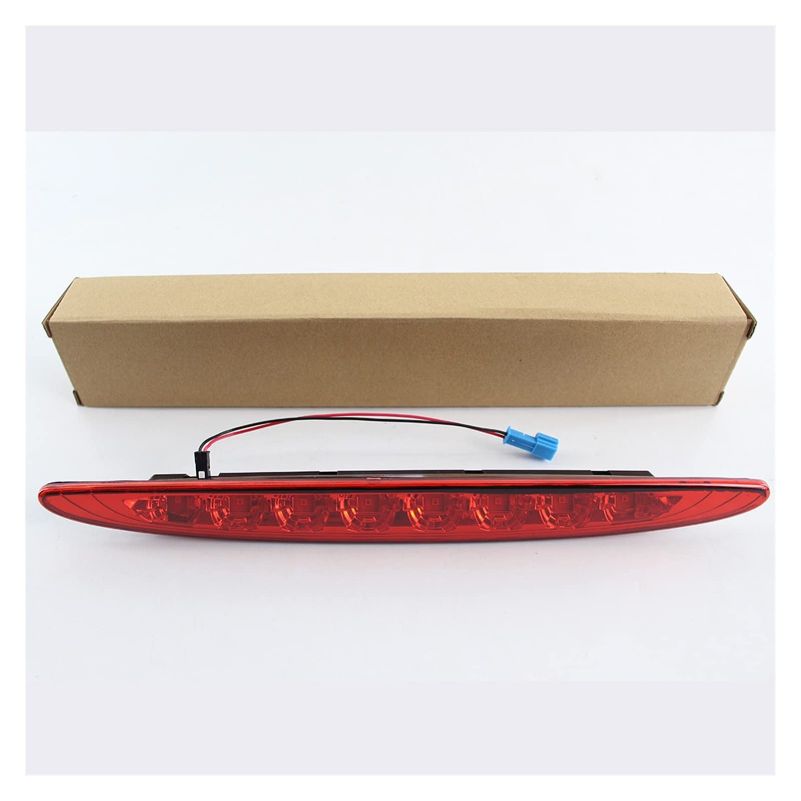 Luce del Freno Rosso/Bianco/Lente Fumo LED Posteriore 3a Terza Luce di Stop Lampada per Cooper R50 R53 2002-2006 (Colore : Rosso)