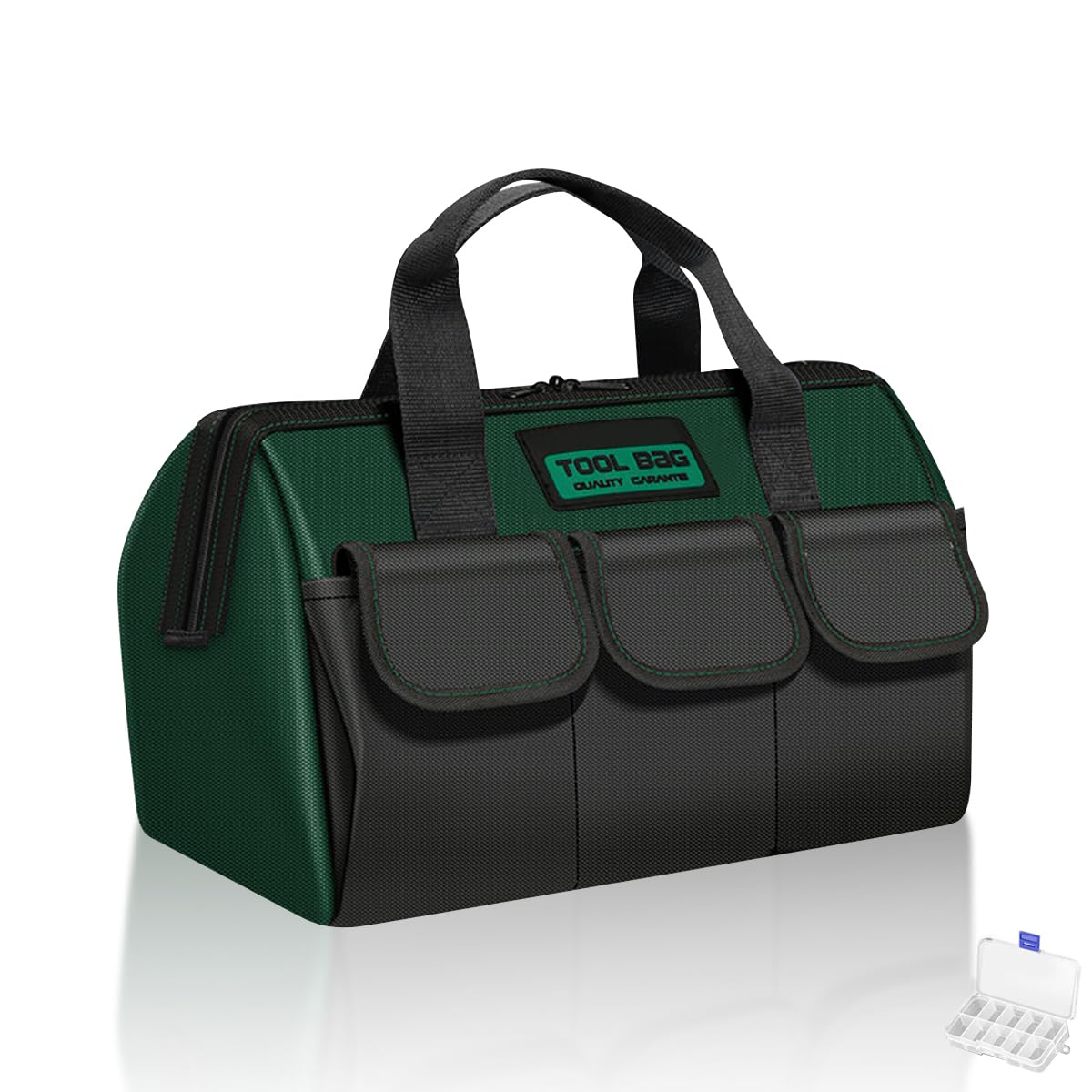 Serplex® 13" Tool Bag Waterproof Oxford Cloth Tools Bag with Plastic Base Tote Bag Travel Tool Bag with Multi Pouches Tool Storage Bag Tool Organizer Bag for Electricians, 33 x 21 x 25 cm (No Tools) (B0CWGTGPY2) Amazon Price History, Amazon Price Tracker