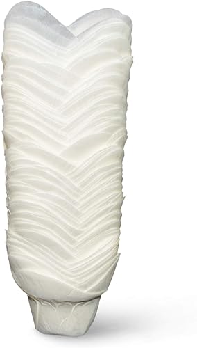 Miniatura 2 de SimpleGood Blanco Lotus Style Baking Cups Tamaño Medio Cupcake Liners Muffin Liners Graseproof Paper 100