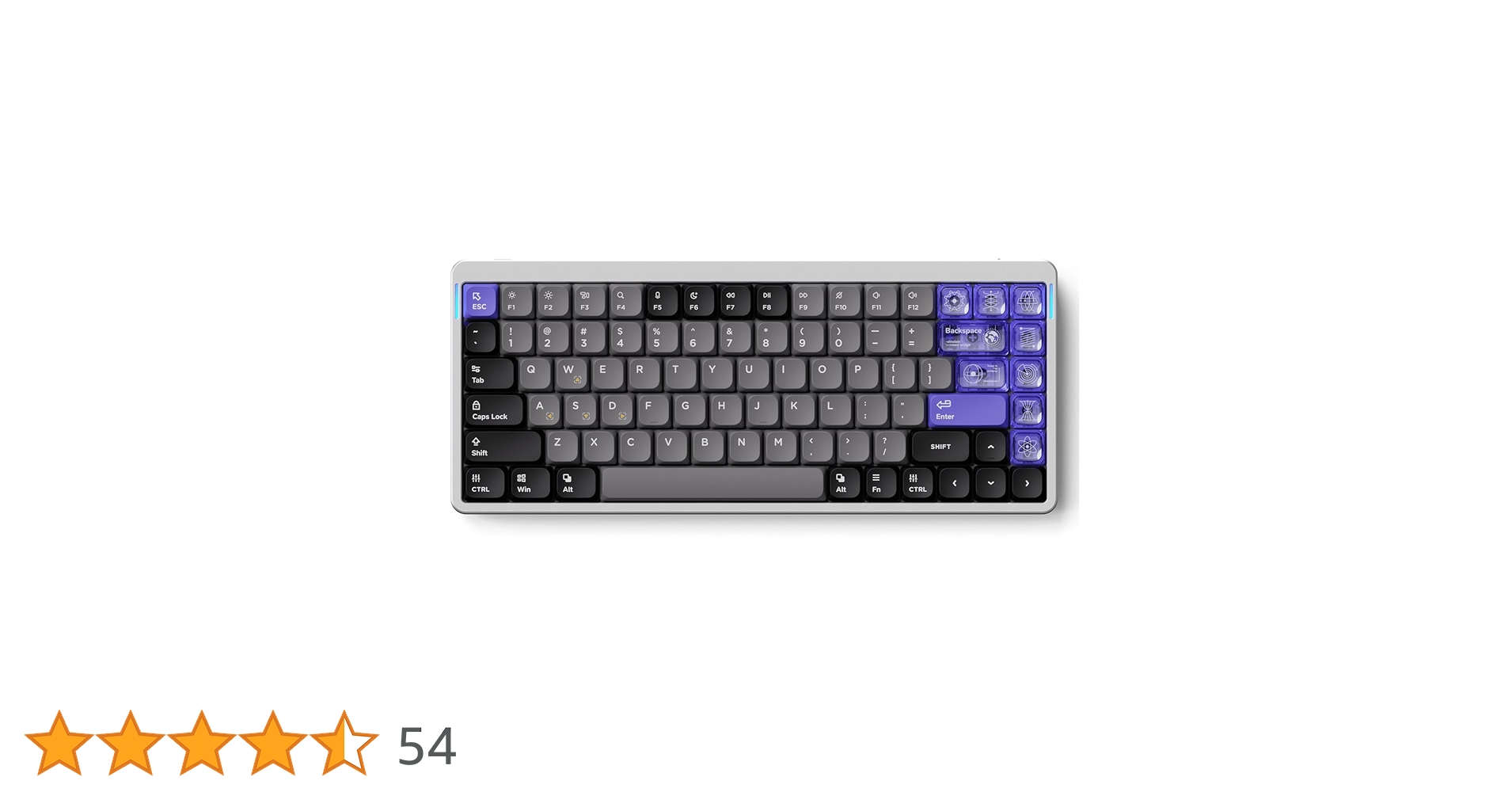 Amazon.co.jp: NuPhy Air75 HE ラピッドトリガー 有線カスタム