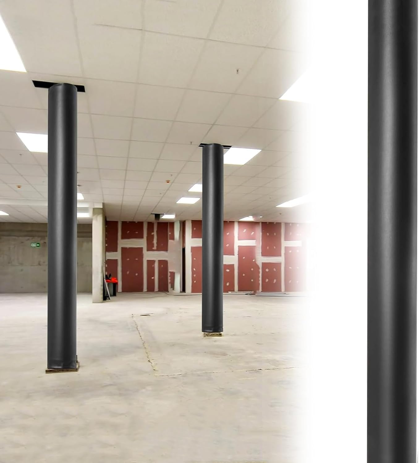 VUIKLCty Pole Wraps Column Cover Basketball Hoop Padding For Gymnasium Plumbing Playground Safety(Dia 140mm)