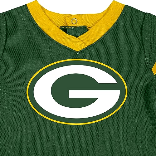 Image of Gerber NFL Baby Girls Jersey Dress and Diaper Cover
