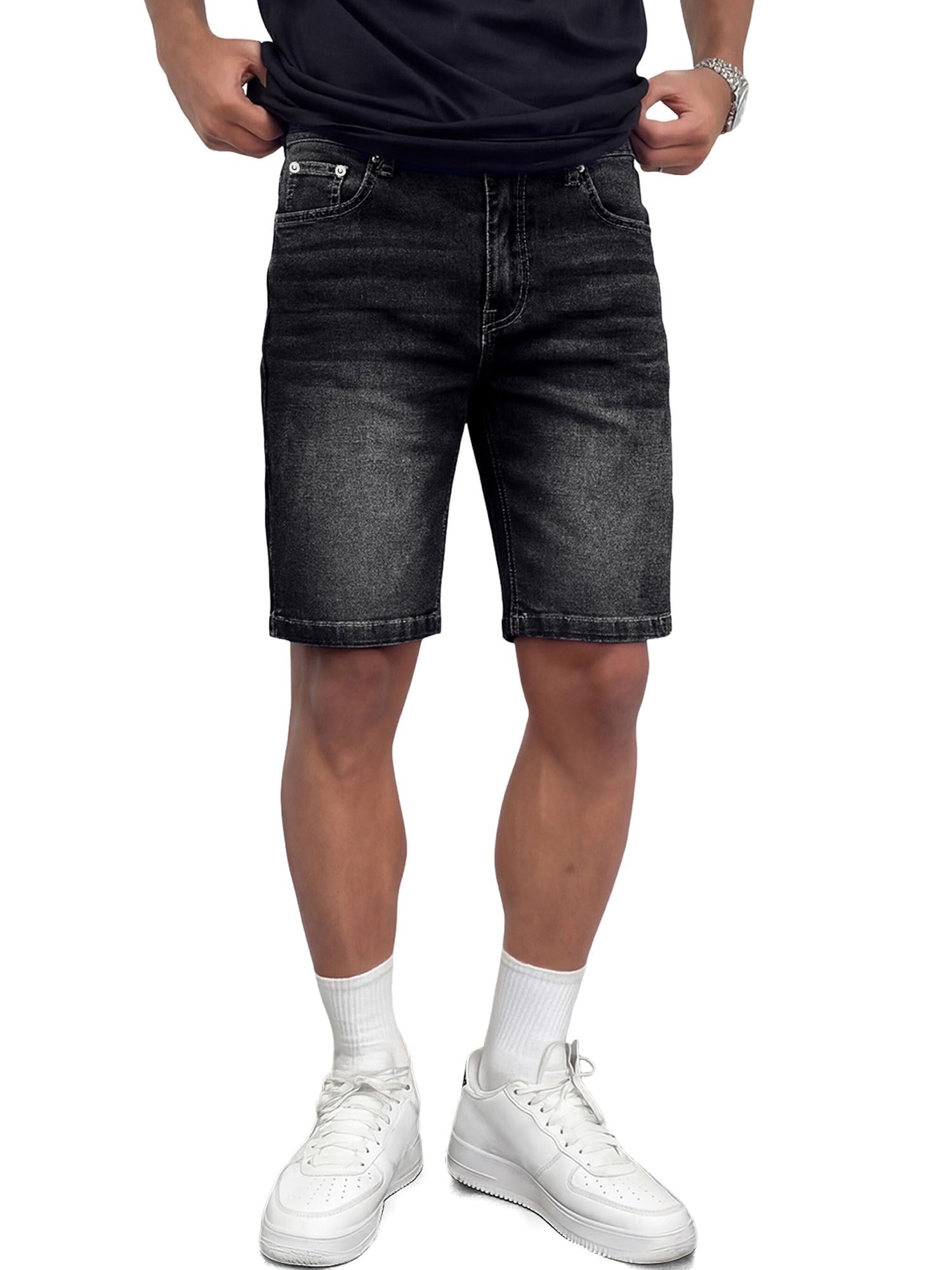 JMIERR Skinny Denim Shorts