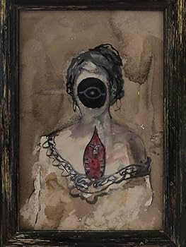 Amazon.co.jp: 上級呪術用絵画 原画 一点物 呪物 micchan作