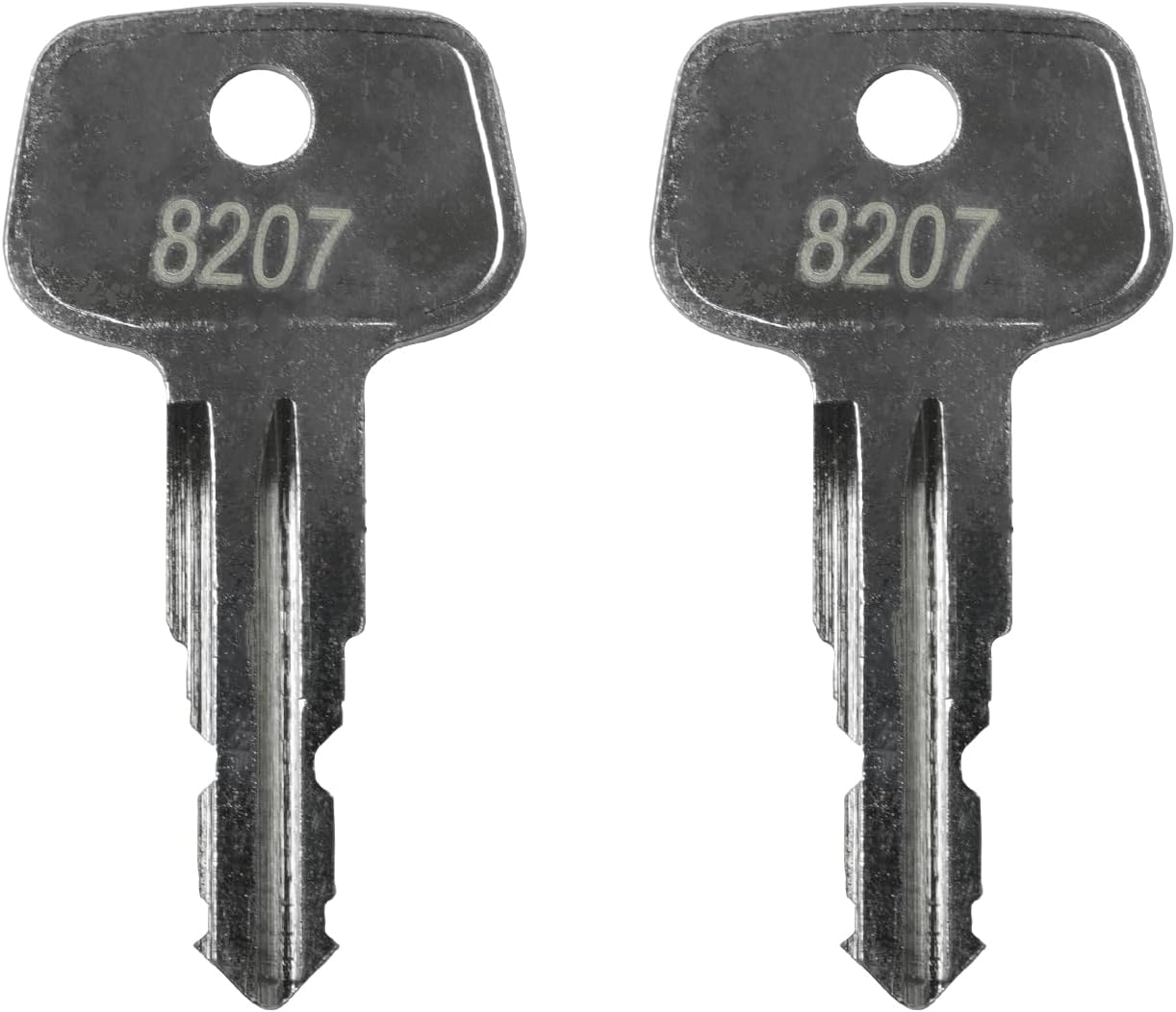 Toolbox Keys (8207) for Craftsman, Sears, Kobalt, Husky, Task Force,Waterloo,Westward,Sears,Evolv Double-Sided Cut Toolbox Key Replacement, 2pcs