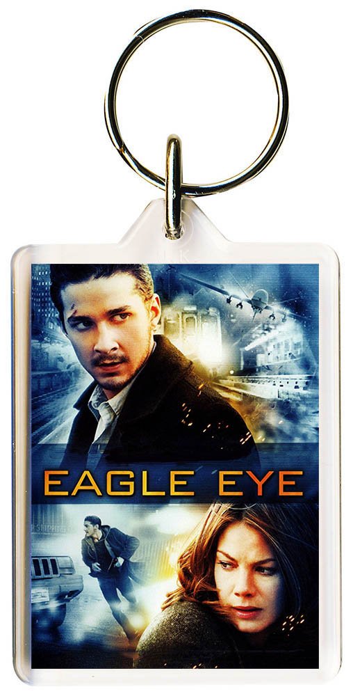 Eagle Eye 4 Keyring 50mm x 35mm
