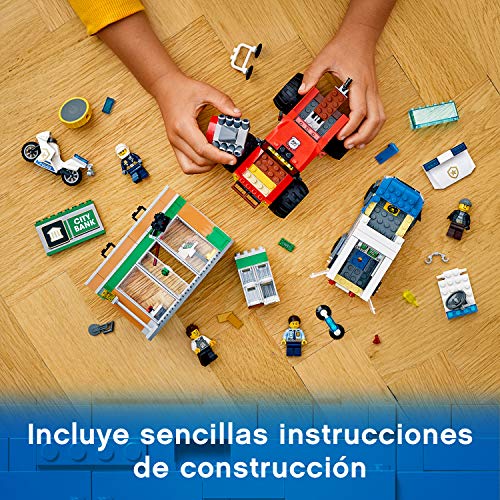 LEGO 60245 City Police Policía: Atraco del Monster Truck