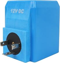12V Electrical Solenoid Valve Coil Compatible with John Deere Tractor 2040 3055 3141 Replace AL62657,458670