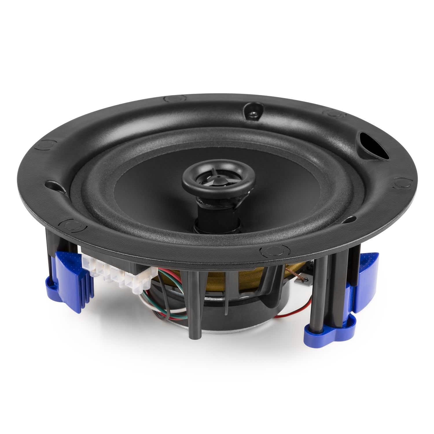 Power Dynamics NCSP5B - Altavoz de Techo (100 V, 5,25 Pulgadas, 20 W, Rejilla metálica, Altavoz con Sistema de fijación rápida), Ideal para instalación pública