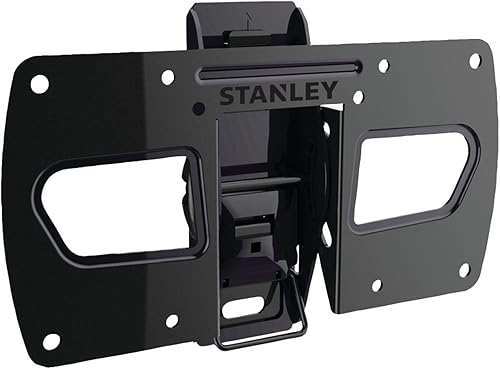 Miniatura 1 de Stanley Soporte de pared para TV, soporte de inclinación súper delgado para televisores de pantalla plana mediana de 13 a 37 pulgadas (TMR-EC3103T)