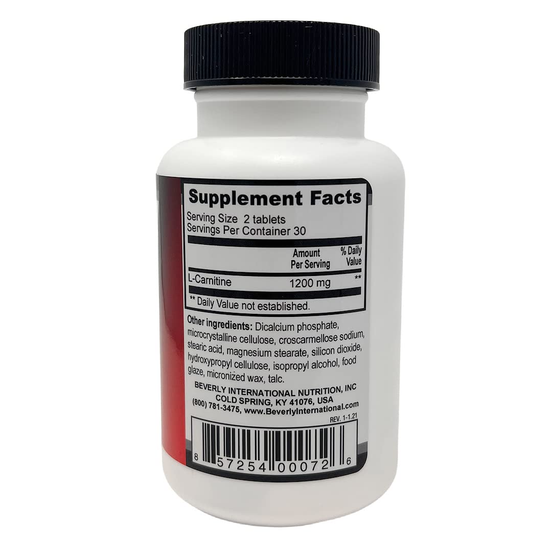 beverly international l carnitine Amazon.com: Muscle Synergy 240 TABS (15 Servings) Clinically Dosed Ingredients Beverly Internationalenergy Reserve 60 Tabs