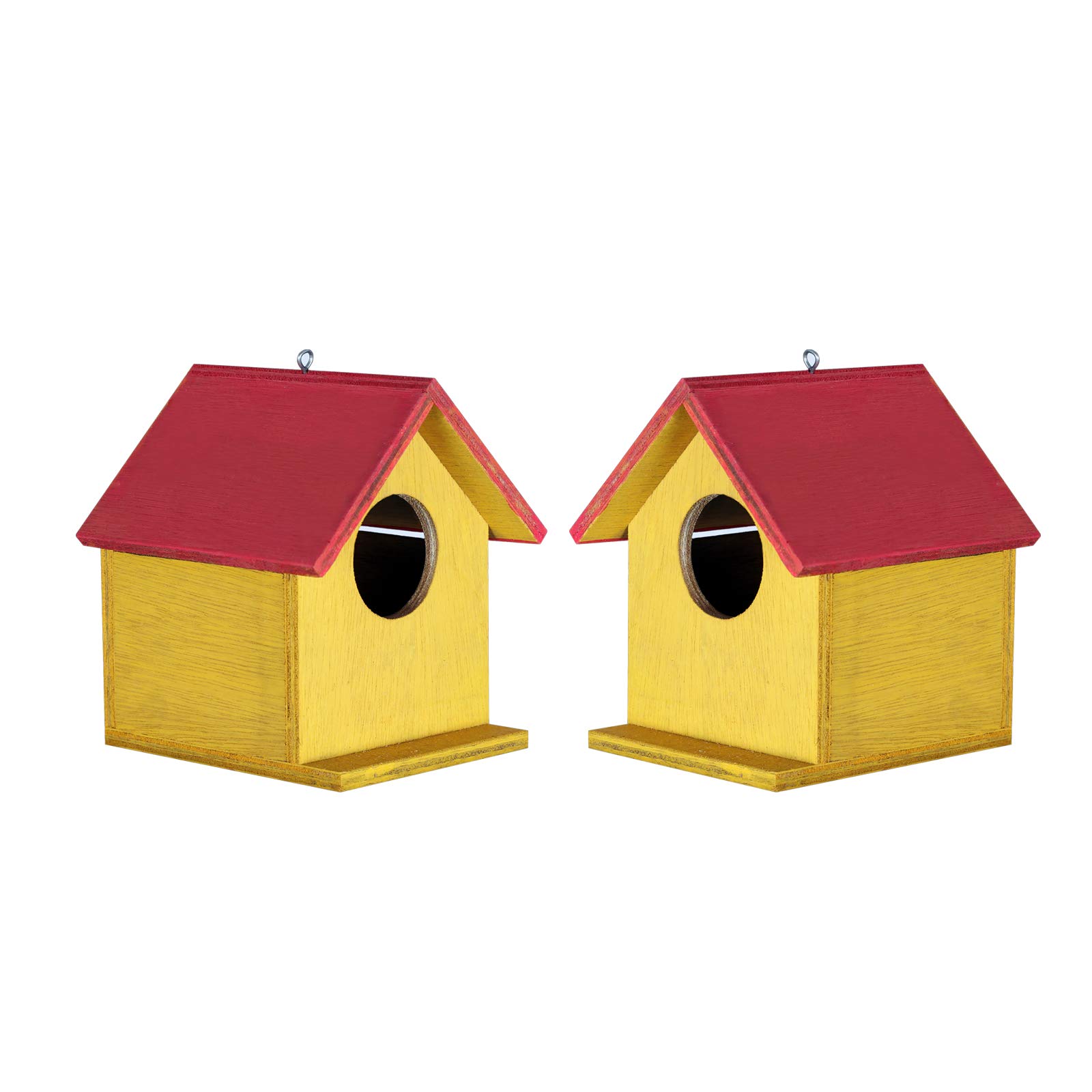 See full amazon price history chart for PAXI DAYA Bird House | Wooden Birds Nest Box for Sparrow and All Small Garden Birds / 2 Piece/Yellow Color PAXI DAYA Bird House | Wooden Birds Nest Box for Sparrow and All Small Garden Birds / 2 Piece/Yellow Color (B081R9PYHL) Amazon Price History, Amazon Price Tracker