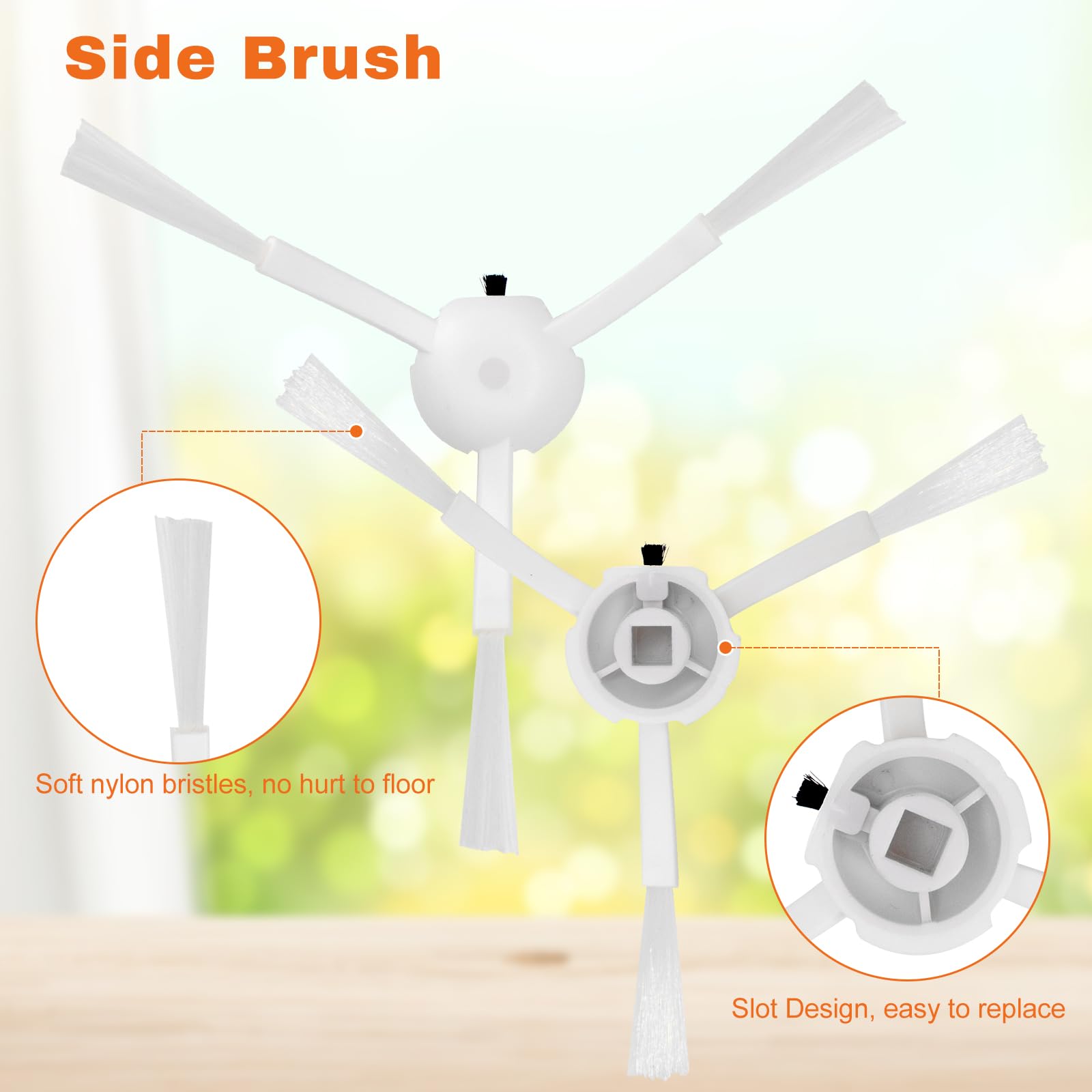 Kit Accessori Ricambio Per Aspirapolvere Dreame D9 Plus: 1 Spazzola Principale + 2 Filtri + 2 Spazzole Laterali, Roboter Deals