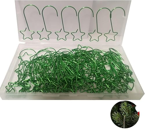 Miniatura 1 de Ganchos para adornos de árbol de Navidad  Colgadores decorativos de alambre de metal en forma de S en espiral para colgar decoraciones (100