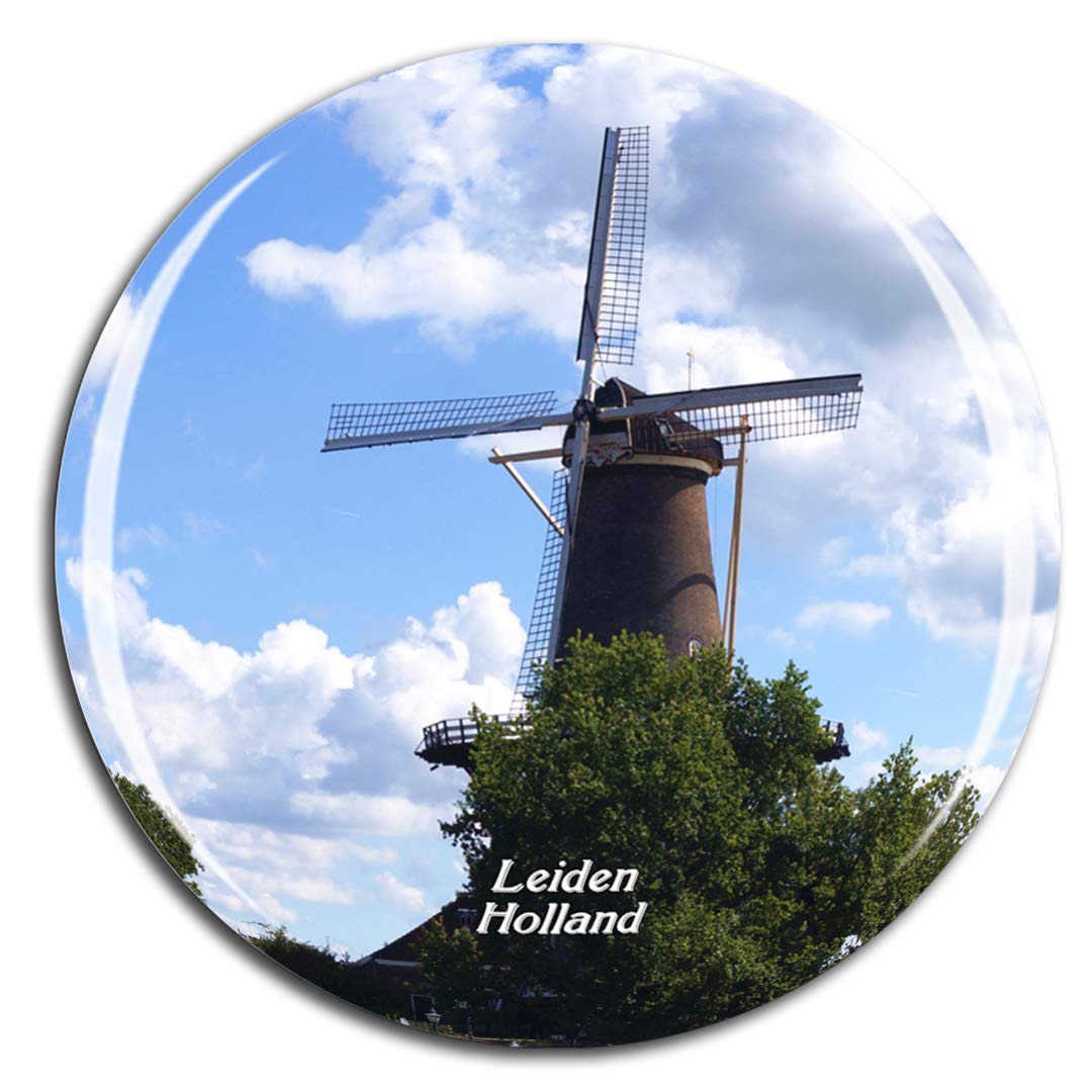 Weekino Holland Leiden Fridge Magnet 3D Crystal Glass Tourist City Travel Souvenir Collection Gift Strong Refrigerator Sticker