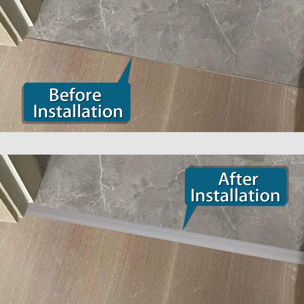 Floor Transition Strip 2 Self Adhesive Flat Vinyl