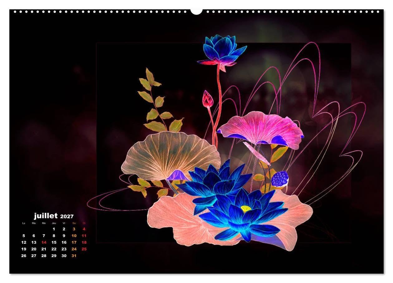 Images d'art Ikebana (Calendrier mural haut de gamme 2027 DIN A2 vertical), CALVENDO calendrier mensuel: Découvrez l'art Ikebana (CALVENDO Nature)