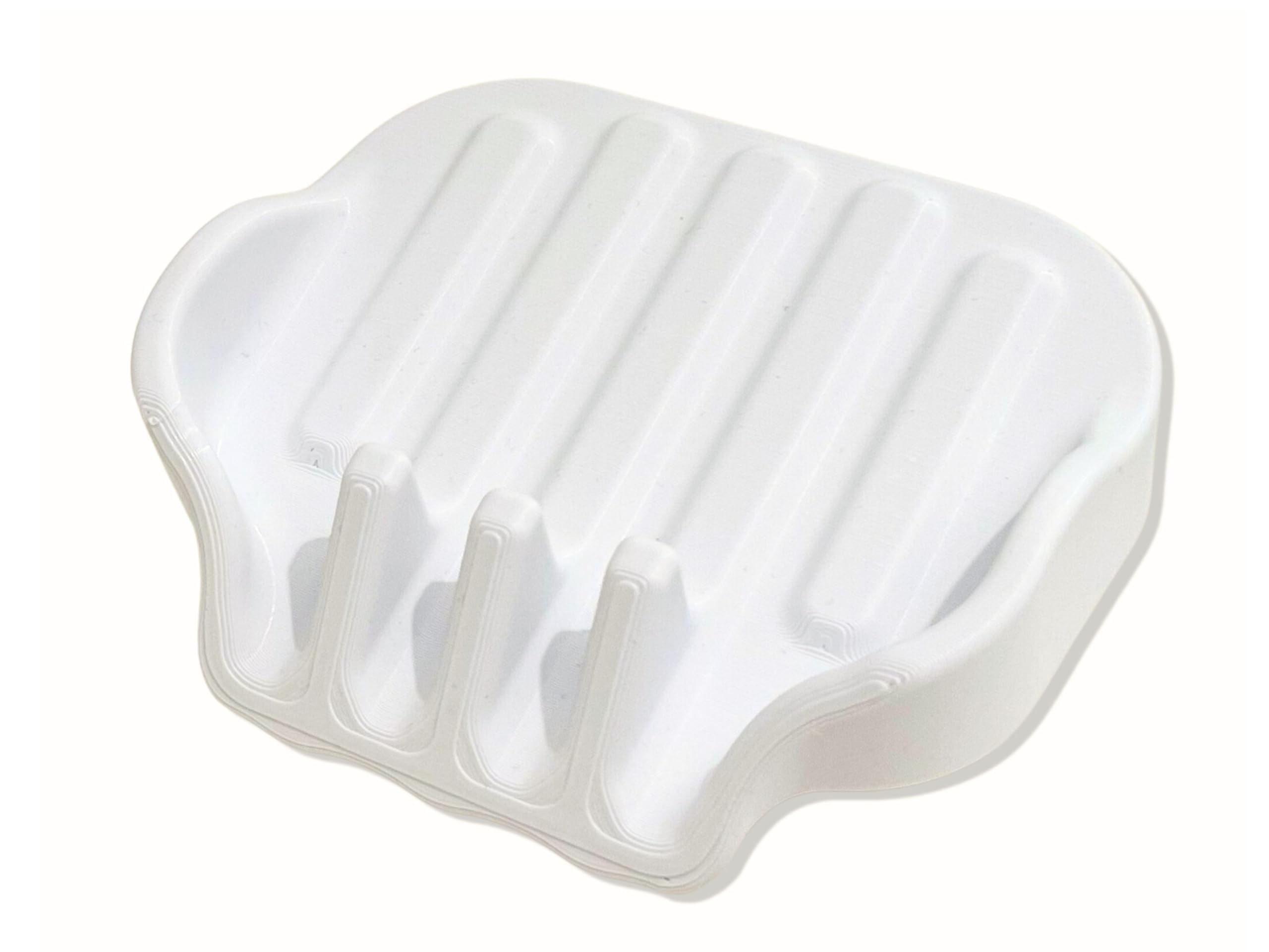 Water Draining Sponge and Soap Holder Drying Tray Scrubber Dish Caddy with Suction Cup for Kitchen Bathroom Sink