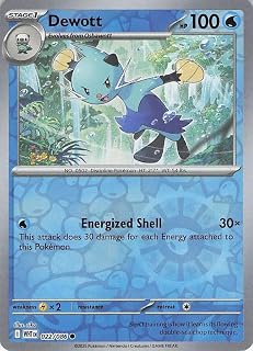 Pokemon - Dewott 022/086 - White Flare - Reverse Foil - Single Card