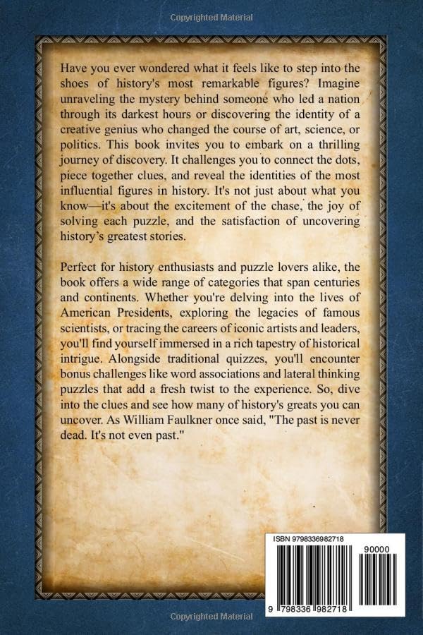 Who Am I ? A Quiz and Trivia Journey: Unveiling History's Icons Through Clues - Image 2