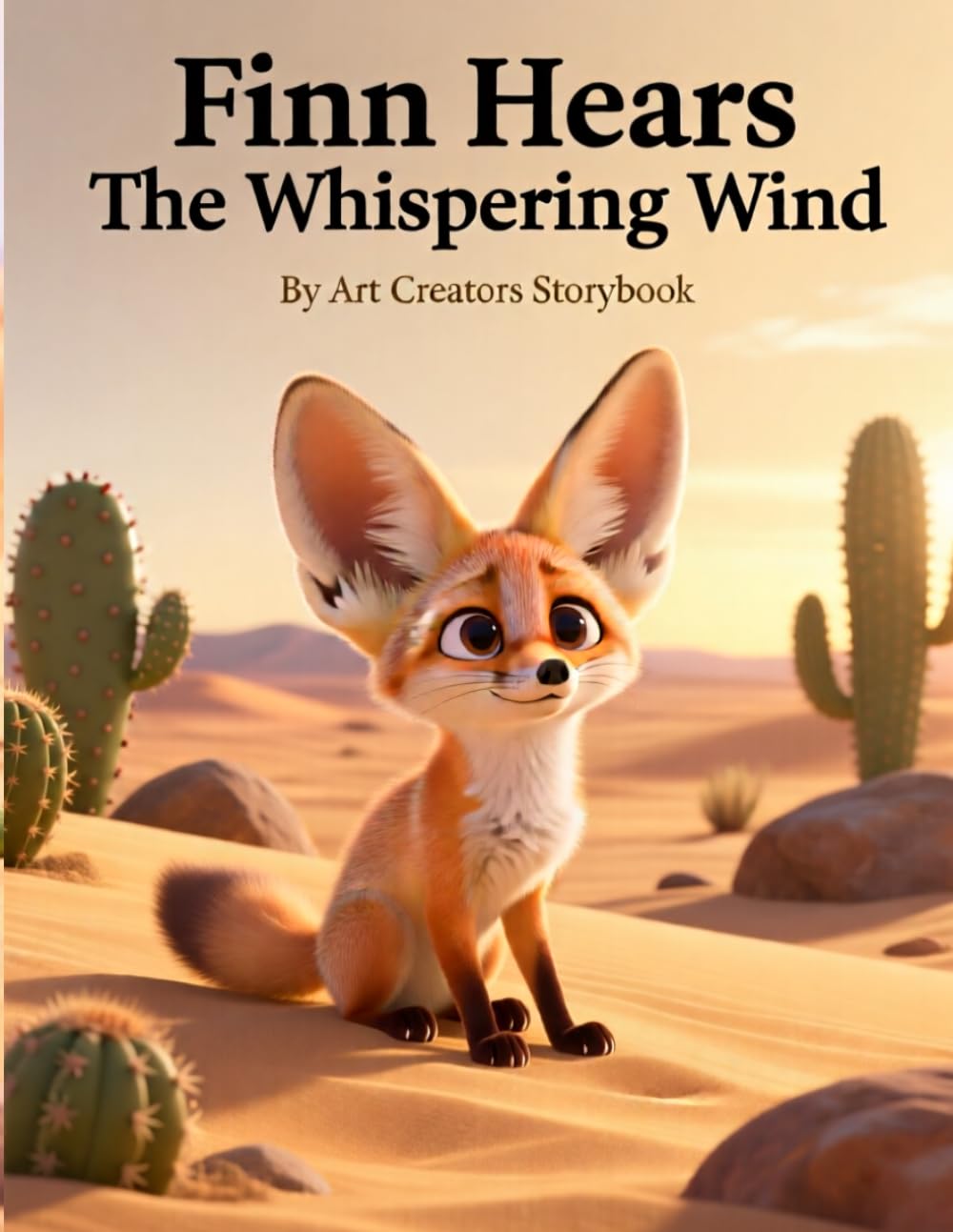 Finn Hears the Whispering Wind: A Gentle Children’s Story About Listening, Focus, and Calm for Ages 3–7 (Finn the Fennec Fox: Focus & Listening Social-Emotional Learning Series)
