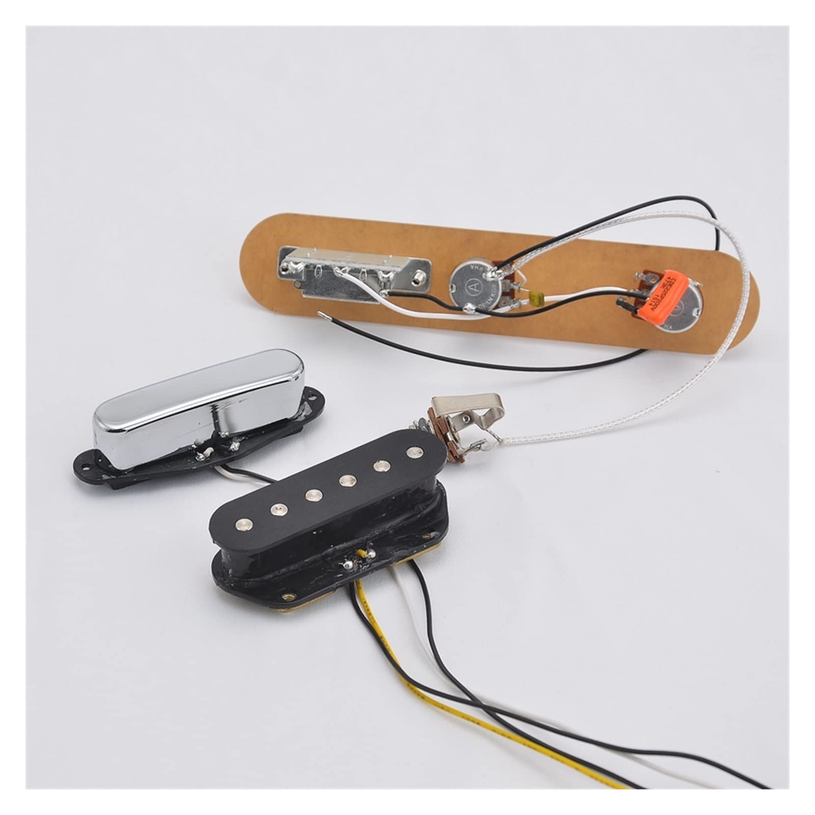 Pickup per Chitarra elettrica 1 Set di Pickup A Magnete Ceramico Singolo per Parti di Chitarra Elettrica for Tele (Color : 2)