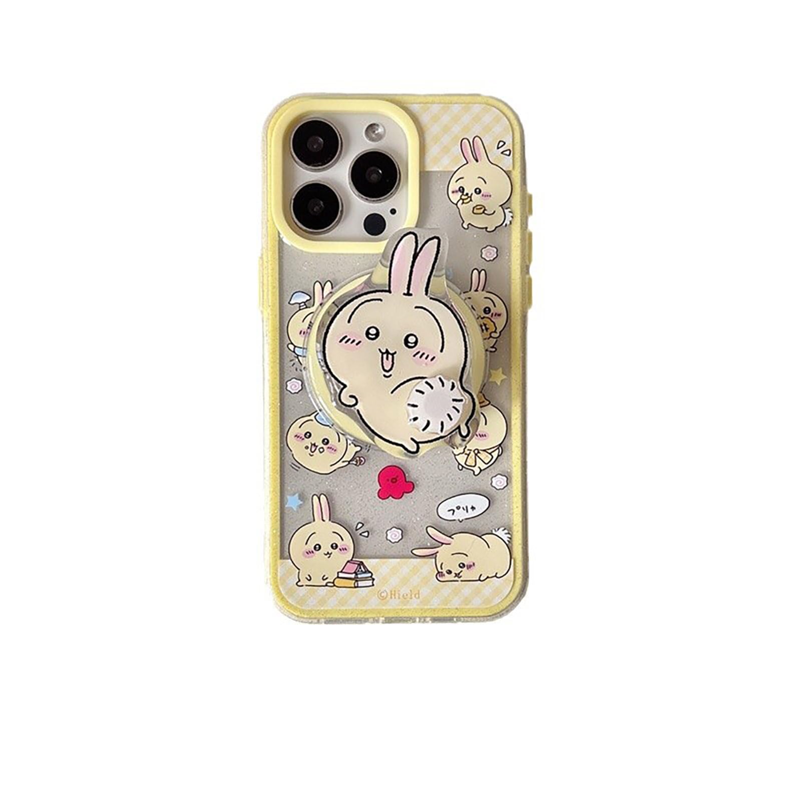 Amazon.co.jp: LYLIDIA ハチワレ うさぎ モモンガ iPhone14pro