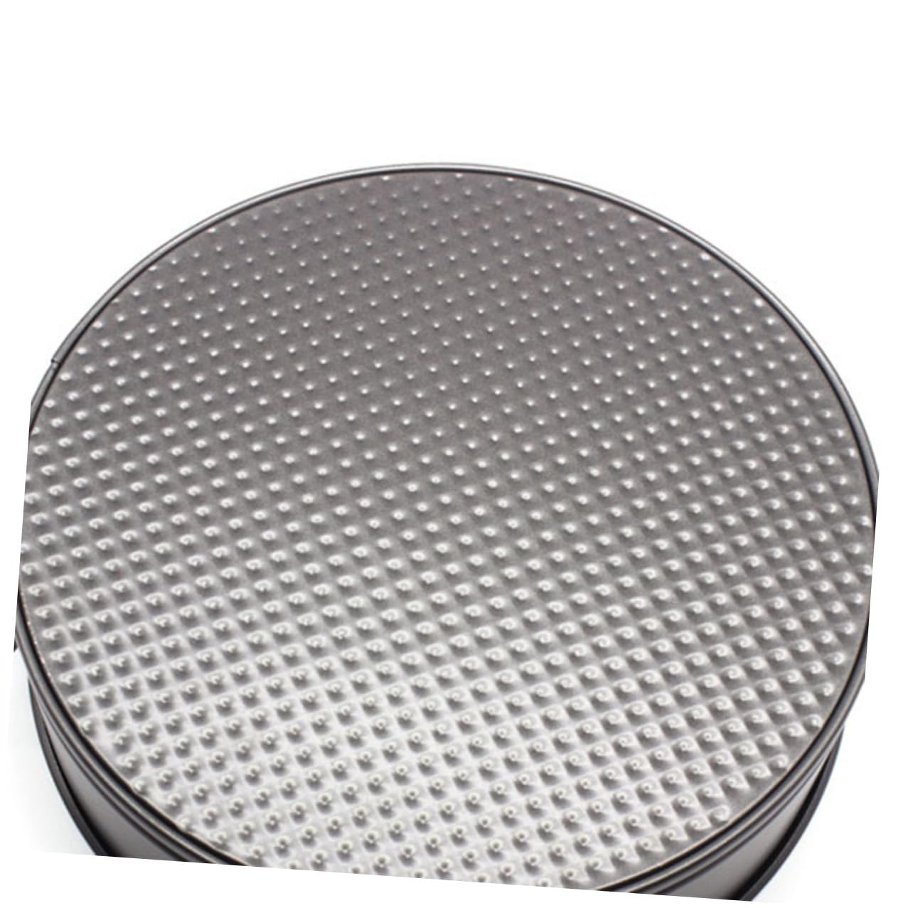 LABRIMP 6 Piezas Moldes Redondos para Pasteles con Base Desmontable Antiadherentes con Diseño Panal Bandejas para Hornear para Bodas Fiestas y Uso Doméstico Negro