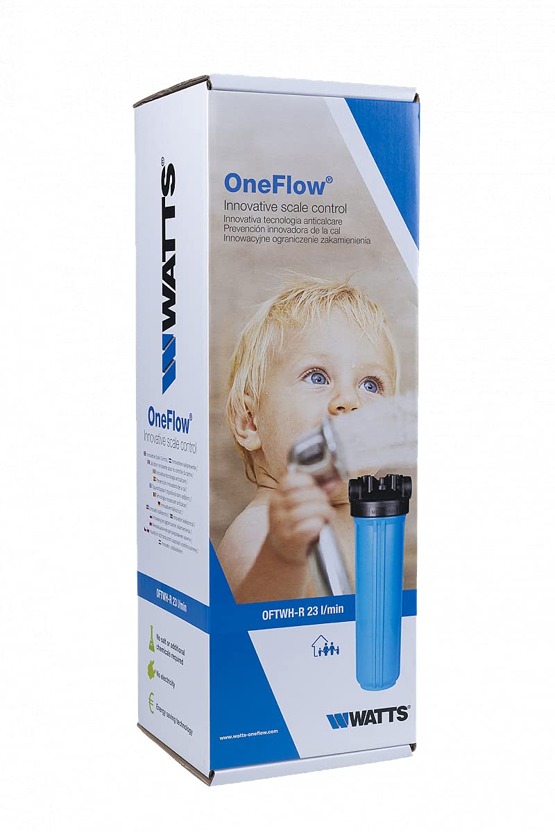 Watts OneFlow OFTWH-R Sistema Anticalcare 23 lt/min cartuccia inclusa